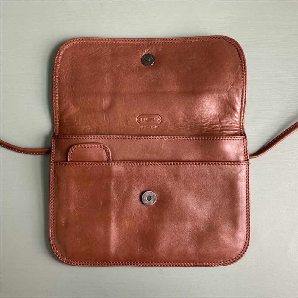 Rare Vintage LUBE Soft Italian Leather Bag - Picture 5 of 10